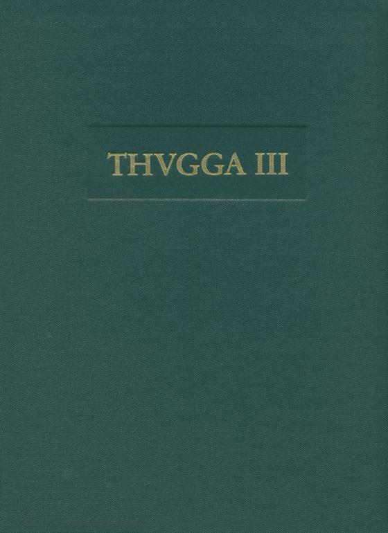 Cover-Bild Archäologische Untersuchungen zur Siedlungsgeschichte von Thugga