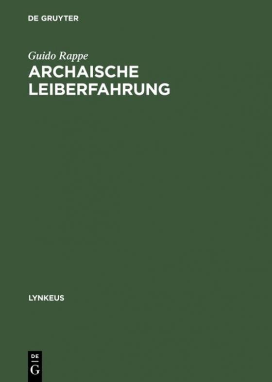 Cover-Bild Archaische Leiberfahrung