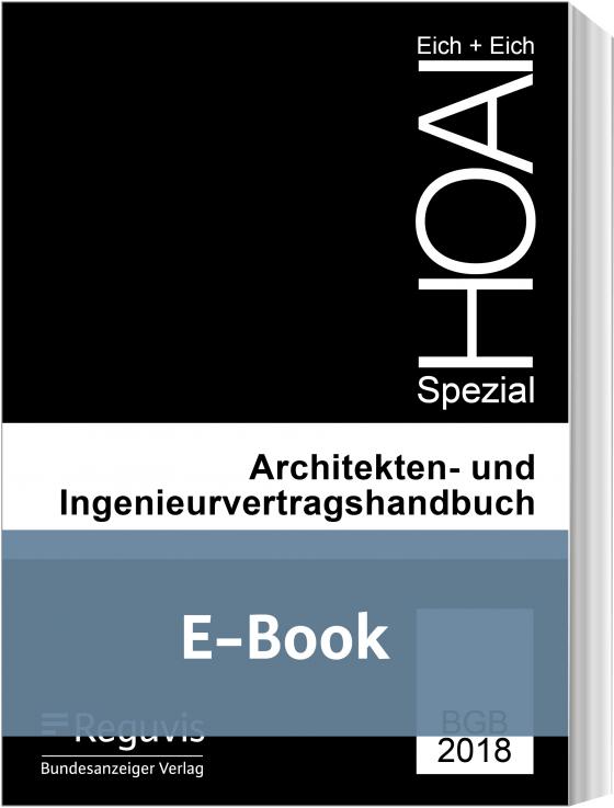 Cover-Bild Architekten- und Ingenieurvertragshandbuch (E-Book)