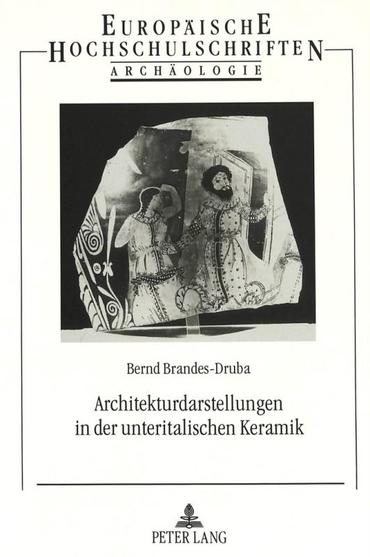 Cover-Bild Architekturdarstellungen in der unteritalischen Keramik