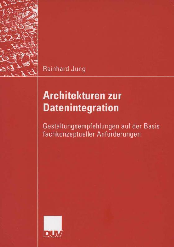 Cover-Bild Architekturen zur Datenintegration