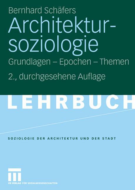 Cover-Bild Architektursoziologie