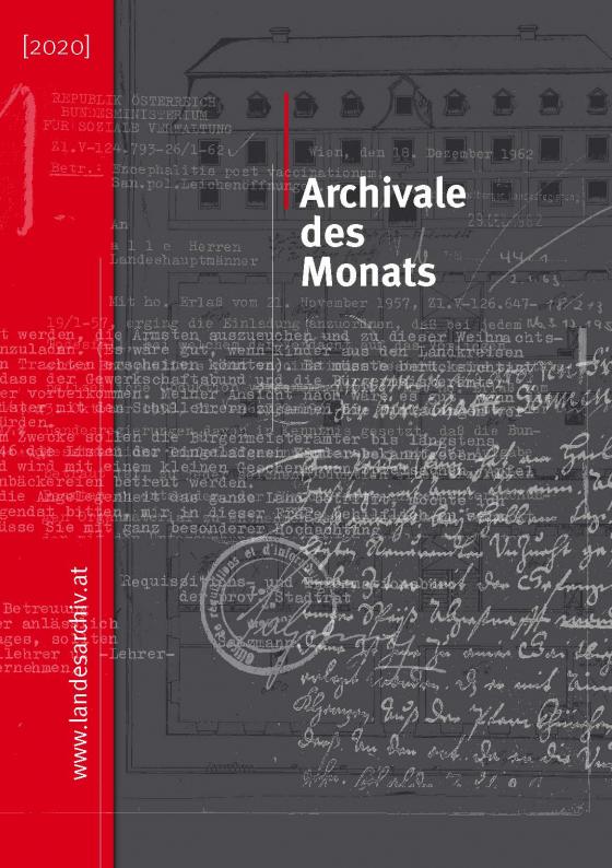 Cover-Bild Archivale des Monats (2020)