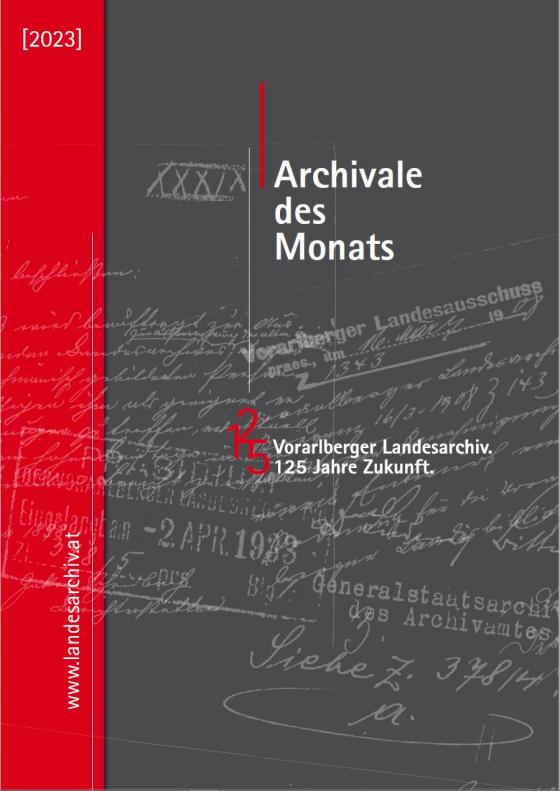Cover-Bild Archivale des Monats (2023)