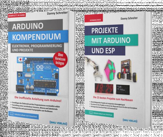Cover-Bild Arduino Kompendium + Arduino Projekte Buch (Hardcover)