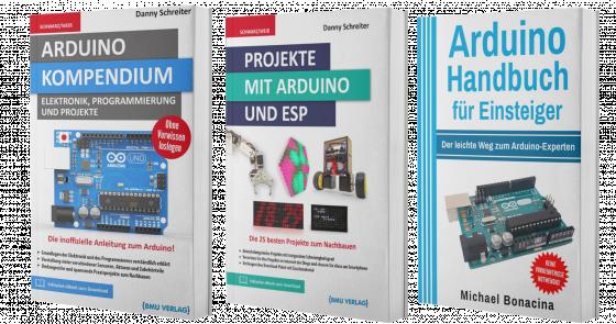 Cover-Bild Arduino Kompendium + Projekte mit Arduino und ESP + Arduino Handbuch für Einsteiger