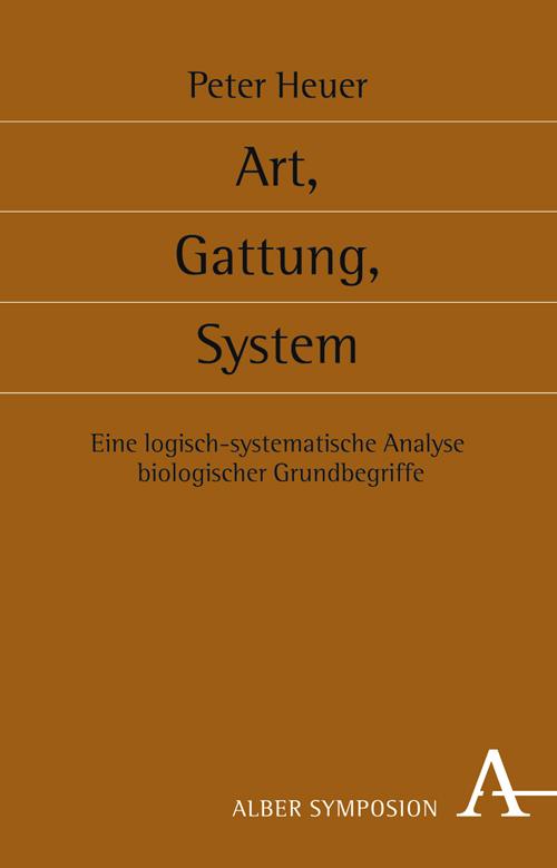 Cover-Bild Art, Gattung, System