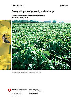 Cover-Bild ART-Schriftenreihe 1: Ecological impacts of genetically modified crops