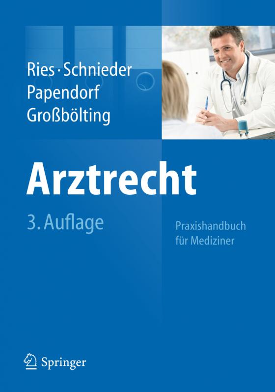 Cover-Bild Arztrecht