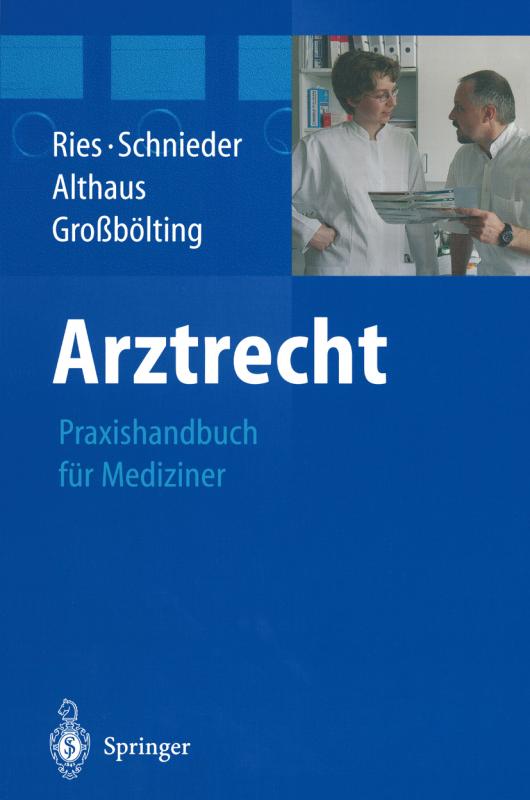 Cover-Bild Arztrecht