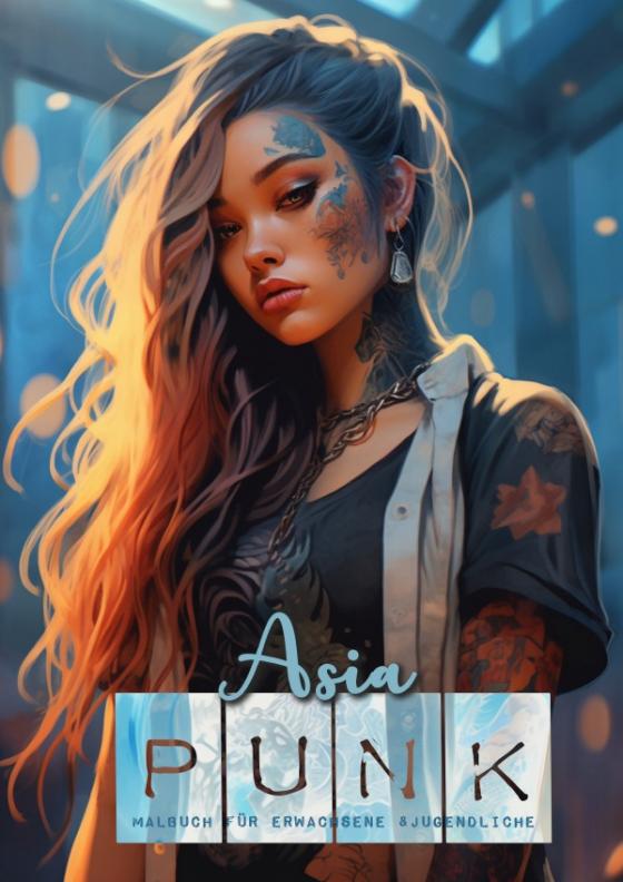 Cover-Bild Asia Punk Malbuch für Erwachsene und Jugendliche