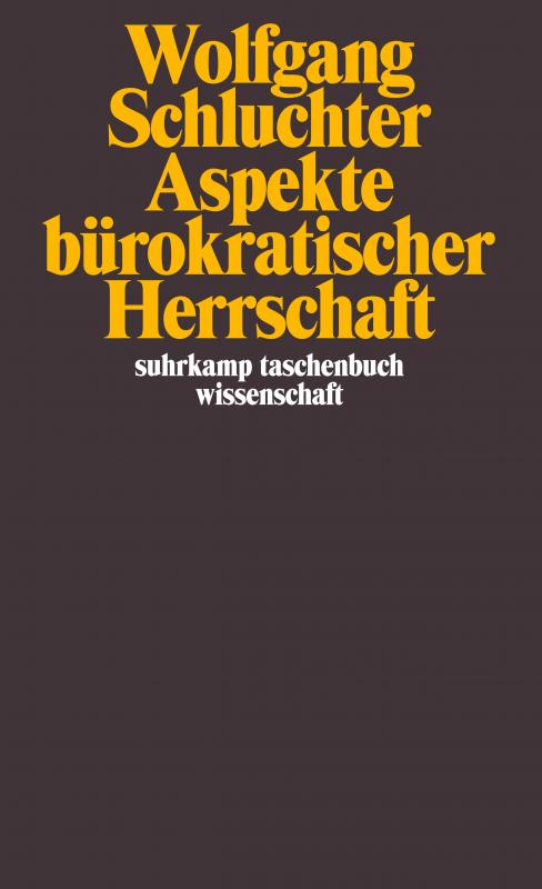 Cover-Bild Aspekte bürokratischer Herrschaft