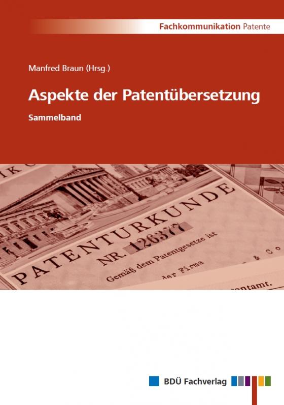 Cover-Bild Aspekte der Patentübersetzung