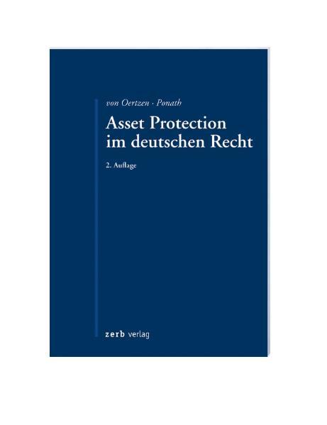 Cover-Bild Asset Protection im deutschen Recht