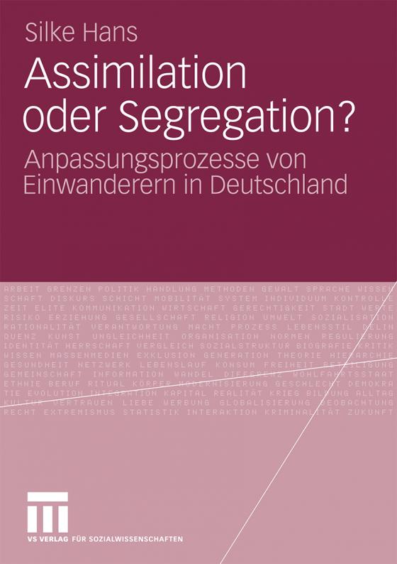 Cover-Bild Assimilation oder Segregation?