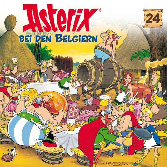 Cover-Bild Asterix - CD. Hörspiele / 24: Asterix bei den Belgiern