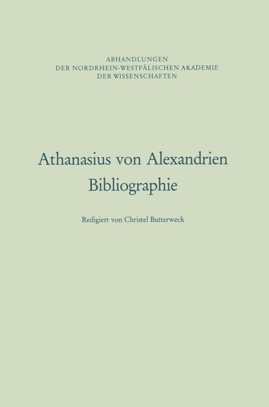 Cover-Bild Athanasius von Alexandrien