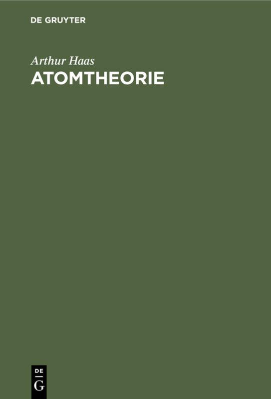 Cover-Bild Atomtheorie