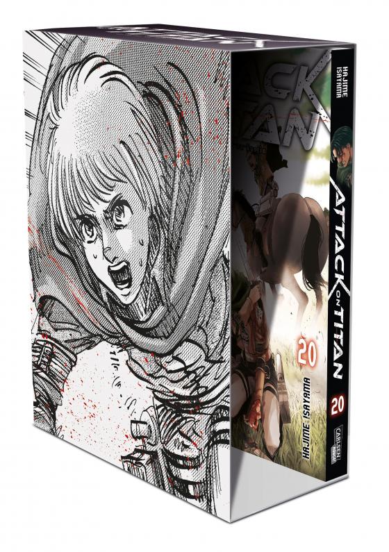 Cover-Bild Attack on Titan, Band 20 im Sammelschuber mit Extra