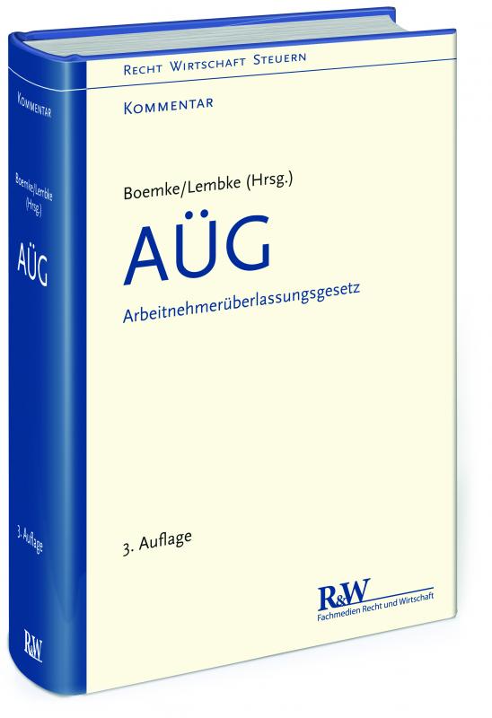 Cover-Bild AÜG - Arbeitnehmerüberlassungsgesetz
