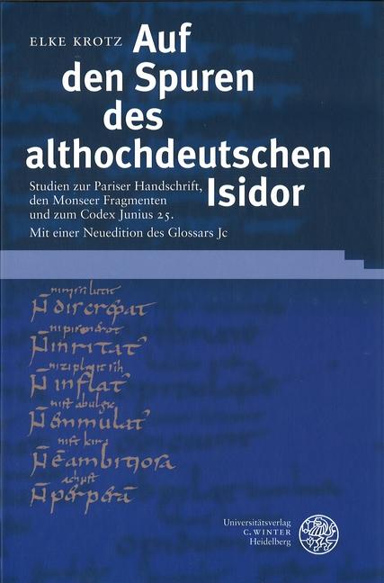 Cover-Bild Auf den Spuren des althochdeutschen Isidor