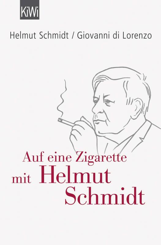 Cover-Bild Auf eine Zigarette mit Helmut Schmidt