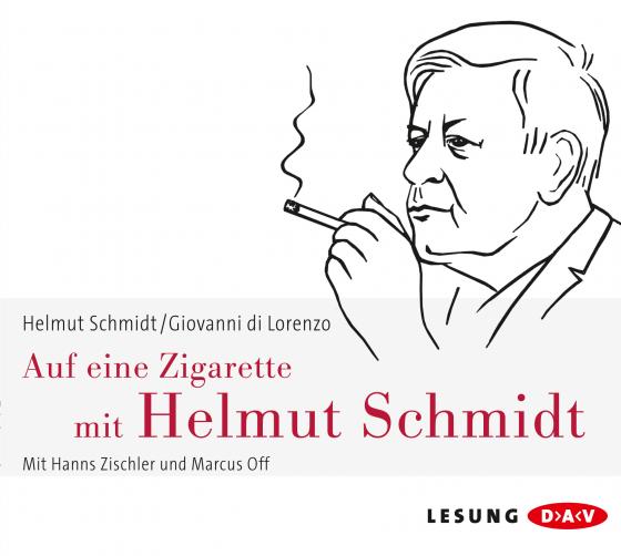 Cover-Bild Auf eine Zigarette mit Helmut Schmidt