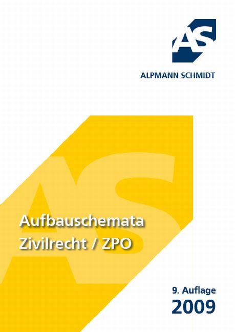 Cover-Bild Aufbauschemata Zivilrecht / ZPO