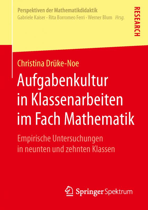 Cover-Bild Aufgabenkultur in Klassenarbeiten im Fach Mathematik