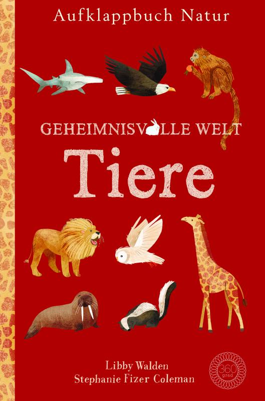 Cover-Bild Aufklappbuch Natur Geheimnisvolle Welt Tiere