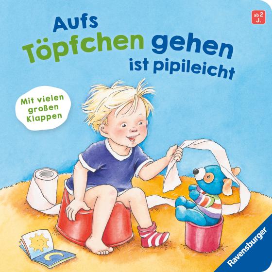 Cover-Bild Aufs Töpfchen gehen ist pipileicht: Ein Spielbuch mit vielen Klappen