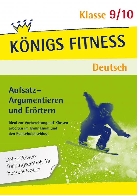 Cover-Bild Aufsatz - Argumentieren und Erörtern. Deutsch Klasse 9/10.