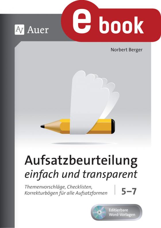 Cover-Bild Aufsatzbeurteilung einfach und transparent 5-7