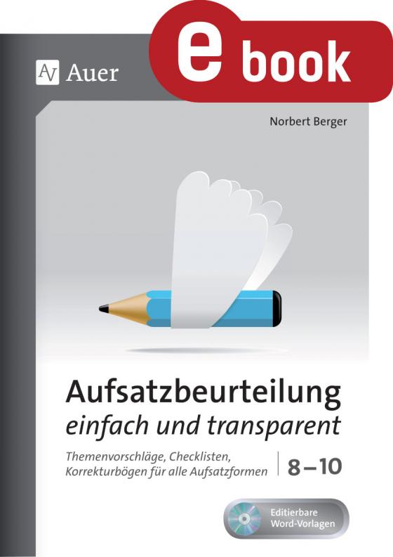 Cover-Bild Aufsatzbeurteilung einfach und transparent 8-10