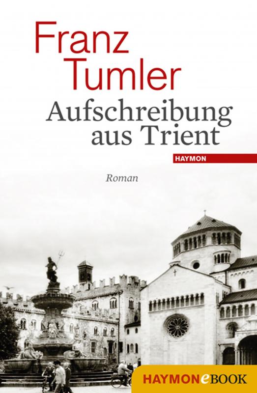 Cover-Bild Aufschreibung aus Trient