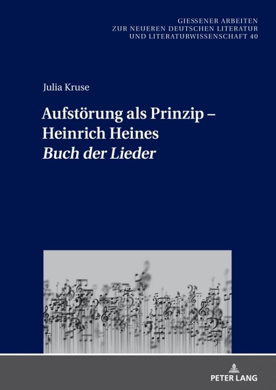 Cover-Bild Aufstörung als Prinzip – Heinrich Heines «Buch der Lieder»