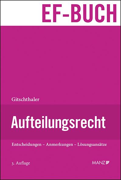 Cover-Bild Aufteilungsrecht