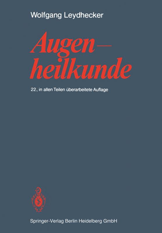 Cover-Bild Augenheilkunde