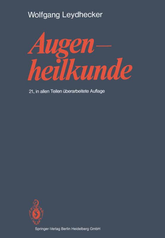 Cover-Bild Augenheilkunde