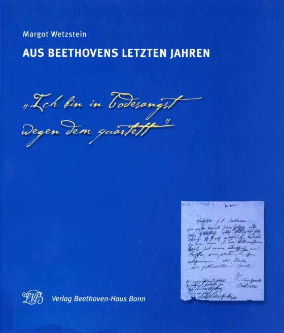 Cover-Bild Aus Beethovens letzten Jahren