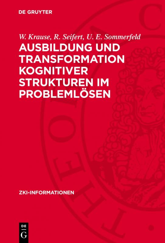 Cover-Bild Ausbildung und Transformation kognitiver Strukturen im Problemlösen