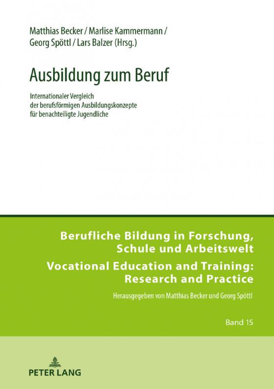 Cover-Bild Ausbildung zum Beruf