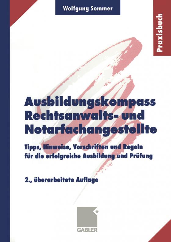 Cover-Bild Ausbildungskompass Rechtsanwalts- und Notarfachangestellte