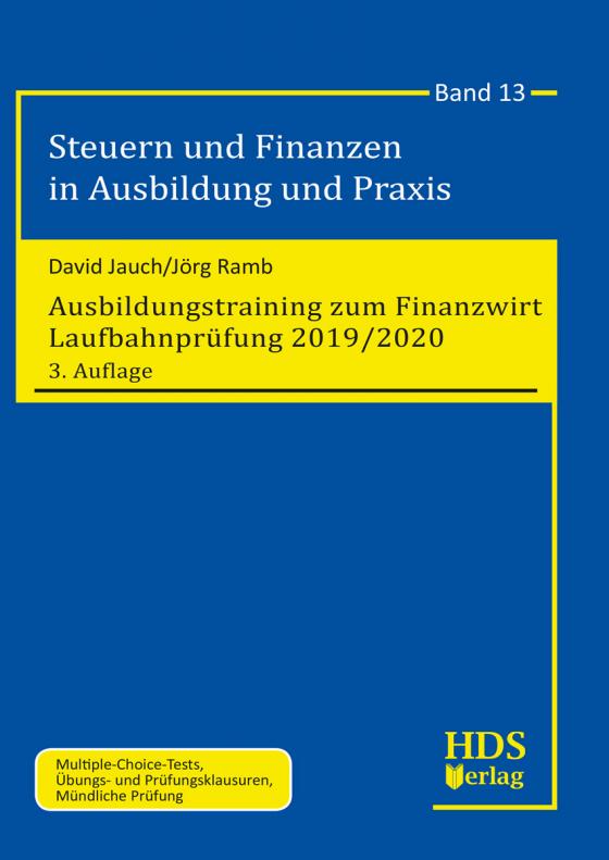 Cover-Bild Ausbildungstraining zum Finanzwirt Laufbahnprüfung 2019/2020