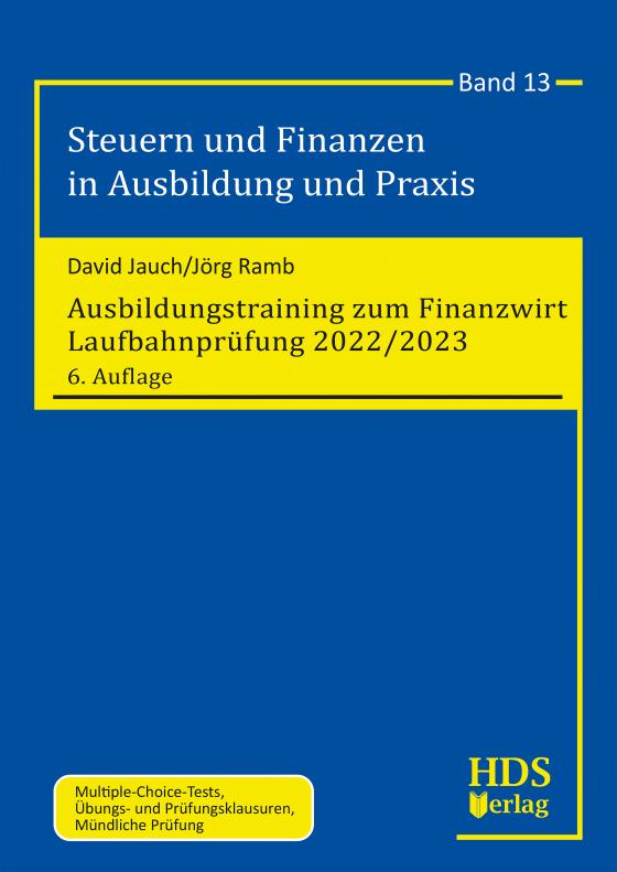Cover-Bild Ausbildungstraining zum Finanzwirt Laufbahnprüfung 2022/2023