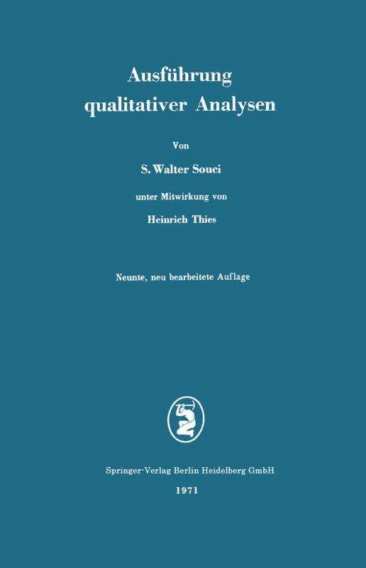 Cover-Bild Ausführung qualitativer Analysen