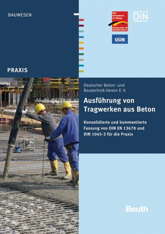 Cover-Bild Ausführung von Tragwerken aus Beton