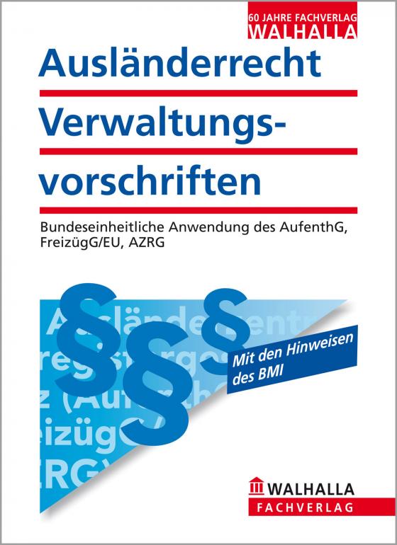 Cover-Bild Ausländerrecht - Verwaltungsvorschriften