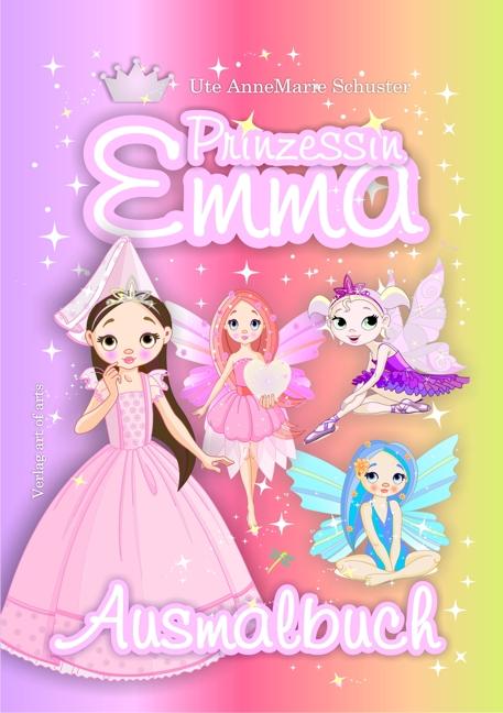 Cover-Bild Ausmalbuch Prinzessin Emma