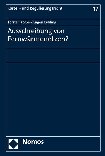 Cover-Bild Ausschreibung von Fernwärmenetzen?